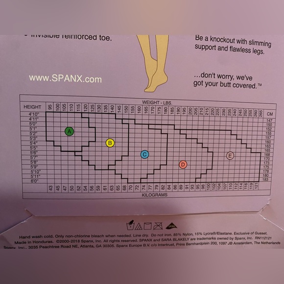 Spanx Super Control full length hose. Nude color. Brand new in package - Picture 2 of 3